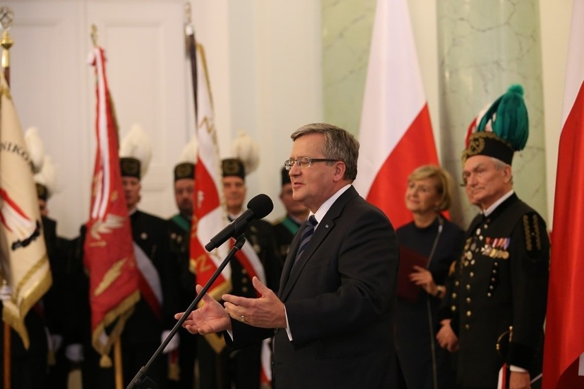 Barbórka 2014 u prezydenta Bronisława Komorowskiego