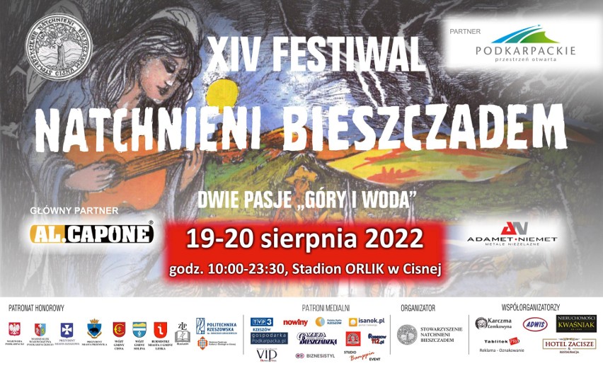 NASZ PATRONAT. XIV Festiwal Natchnieni Bieszczadem