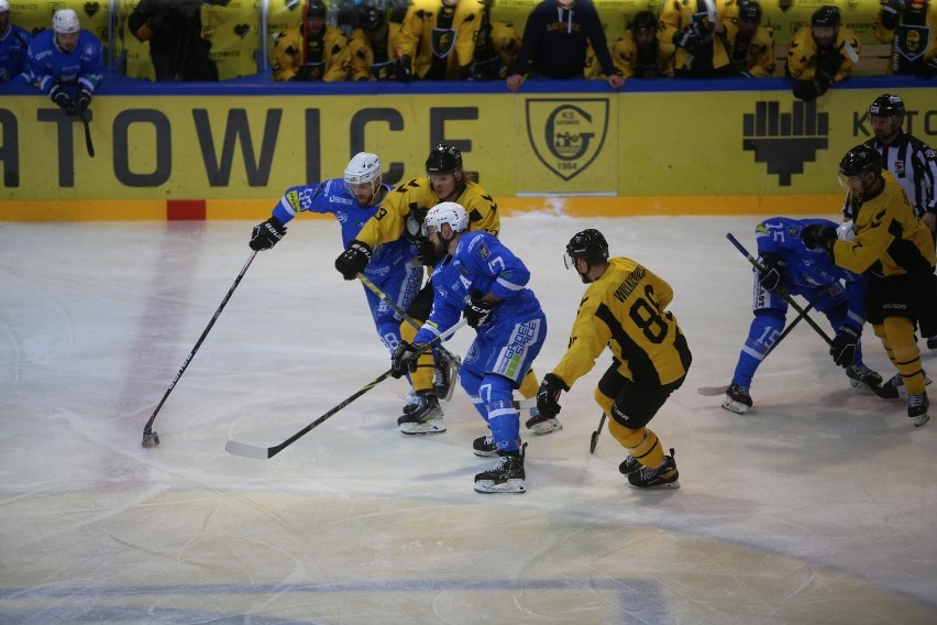 Drugi finałowy mecz Polskiej Hokej Ligi pomiędzy GKS...