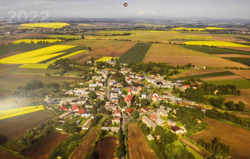 Kwiecień. Księże Pole, gmina Baborów