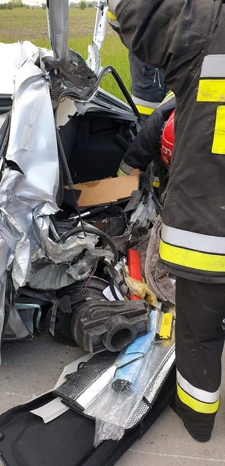 Groźny wypadek na autostradzie A4 pod Wrocławiem 