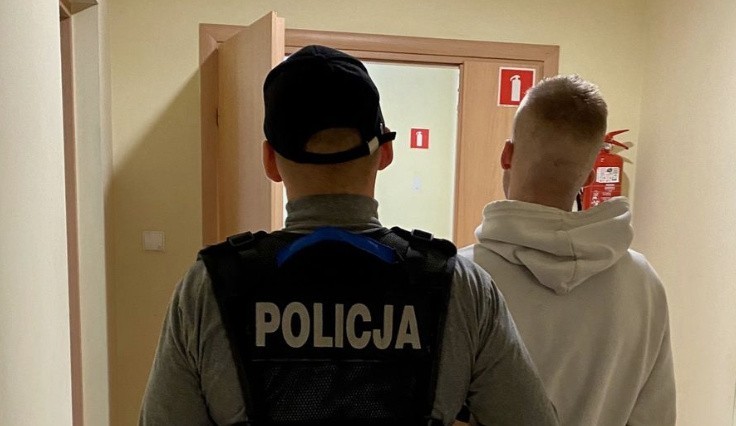 Policjanci z Gdańska zatrzymali 21-letniego mężczyznę, który...