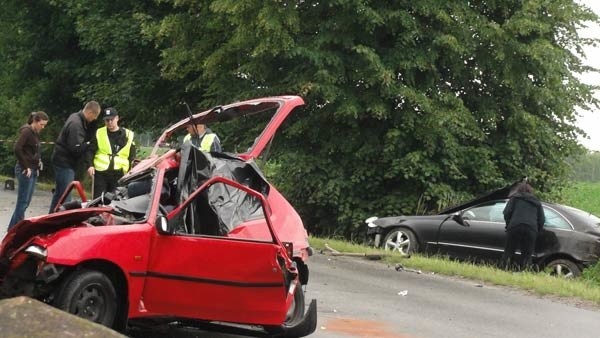 Tragiczny wypadek w Straszecinie...