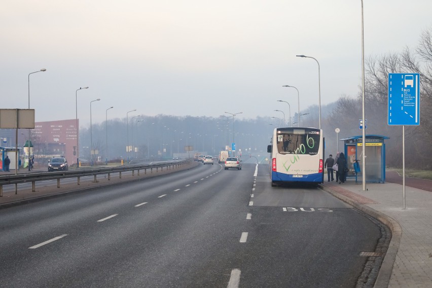 Kraków. Nowy buspas na ulicy Kamieńskiego. Autobusy nie będą stały w korkach 