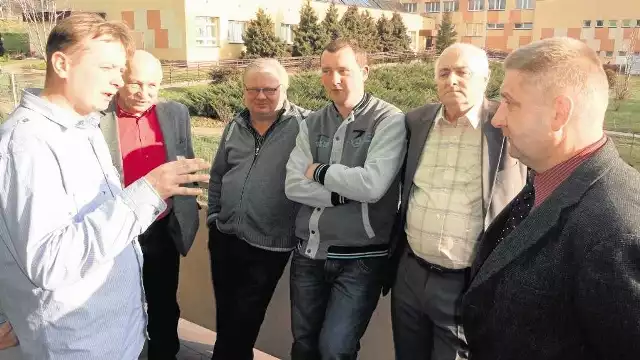 Marcin Głowacz, Krzysztof Pająk, Marek Grochal, Andrzej Grabowski, Andrzej Panasiewicz i Andrzej Chytry