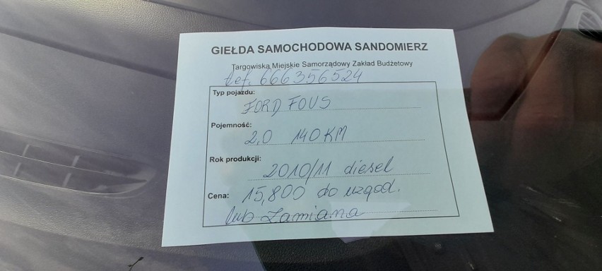 Samochody na giełdzie w Sandomierzu. Sprawdź te oferty [ZDJĘCIA, OFERTY]