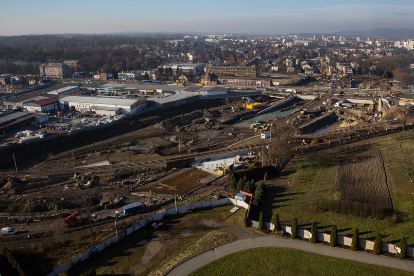 Trasa Łagiewnicka. Powstaje drugi tunel tramwajowy w Krakowie ZDJĘCIA]