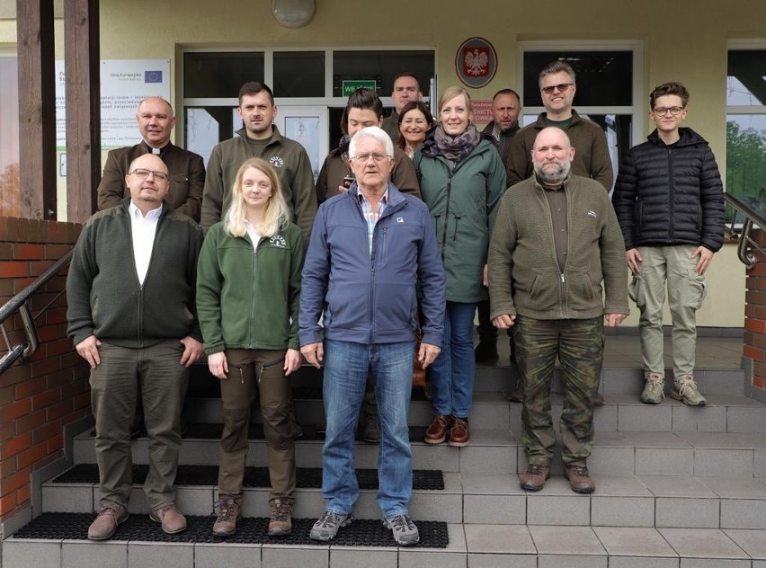 Eksperci z Niemiec odwiedzili Puszczę Białowieską