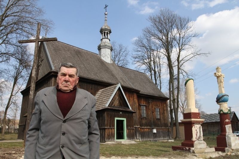 XIV-wieczny kościół w Chomentowie pan Stanisław zna...