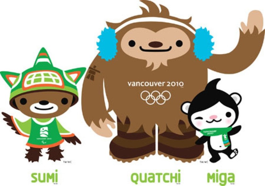 Maskotki Igrzysk Olimpijskich w Soczi - pantera śnieżna, niedźwiedź polarny oraz zajączek [ZDJĘCIA]