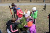 W sobotę Dzień Drzewa. Dzieci sadziły sosny w opolskiej oczyszczalni ścieków