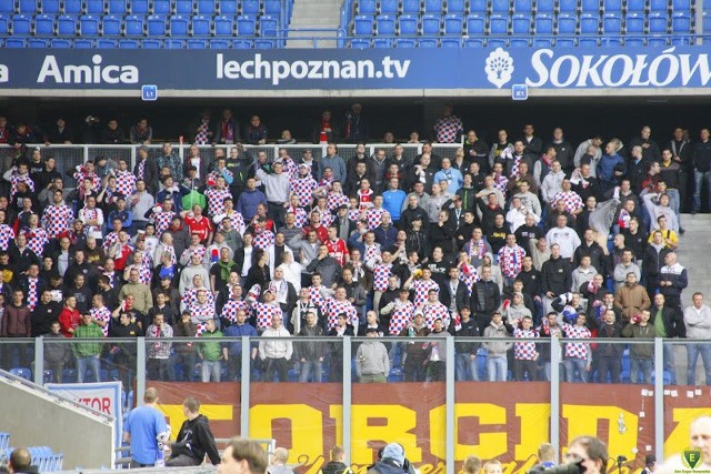 Lech Poznań - Górnik Zabrze 1:0 (kibice)