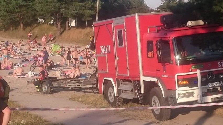 Tragiczny wypadek w Kryspinowie. W Zalewie na Piaskach utonął mężczyzna