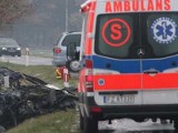 Wypadek w Olsztynku. Samochód wbił się w drugi i wybuchł. 4 osoby zginęły