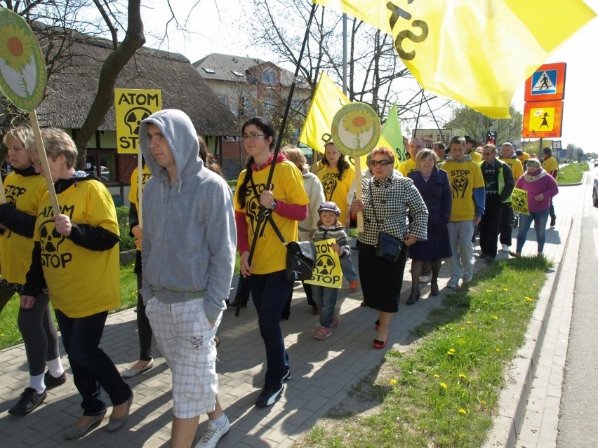 Stop atom - protest na 1 maja.