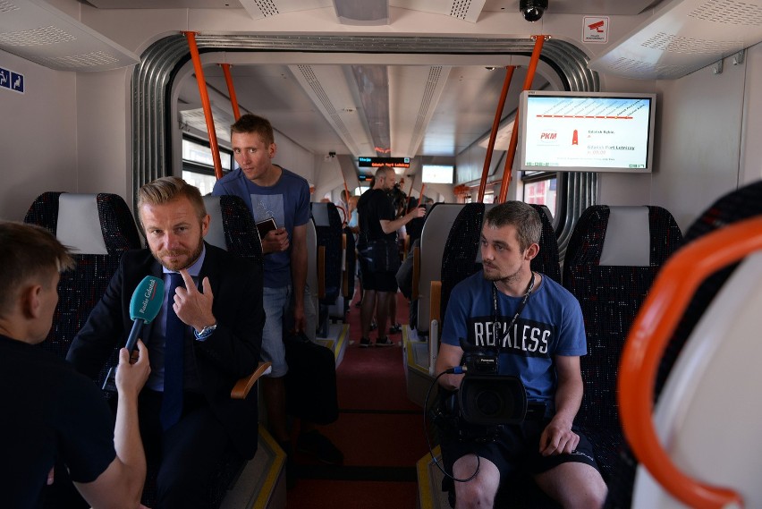 Pomorska Kolej Metropolitalna gotowa do startu. Pierwsi pasażerowie chwalą komfort jazdy [WIDEO]