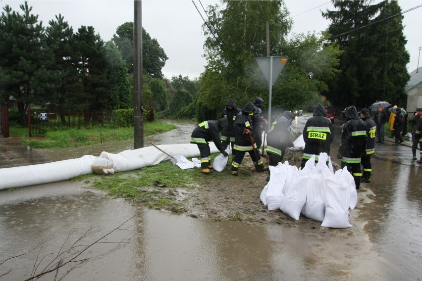 Powódź w Bieżanowie. Zdjęcia pochodzą z 2010 roku.