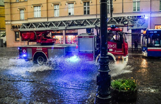 Interwencja straży pożarnej w Bydgoszczy