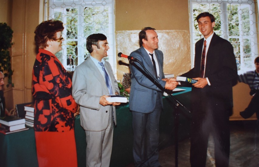 Wręczenie dyplomów 1993 r.