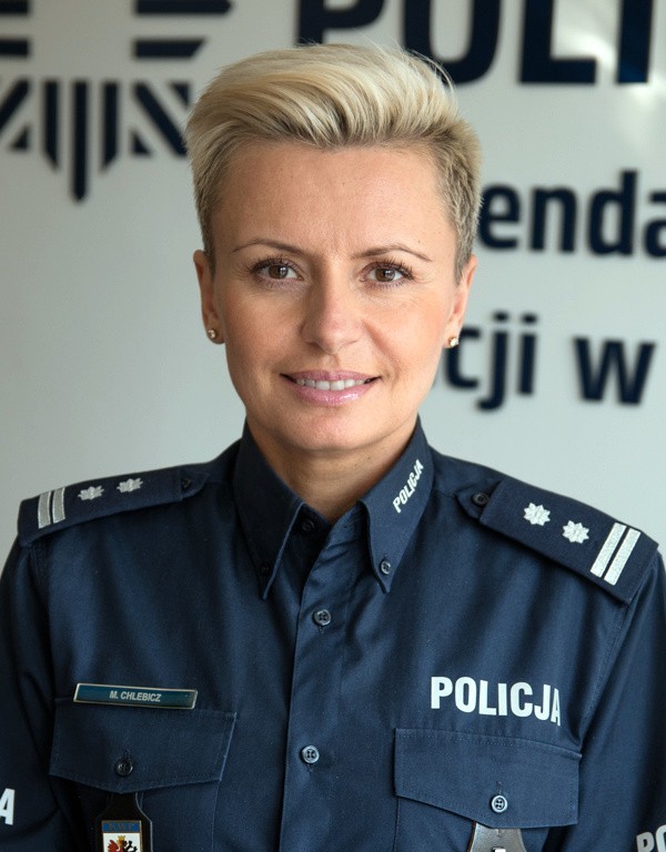 Mł. insp. Monika Chlebicz, Rzecznik Prasowy Komendy Wojewódzkiej Policji w Bydgoszczy