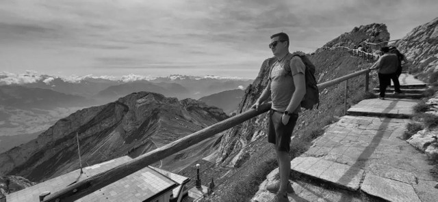 Zdjęcia Damiana z tragicznej wyprawy w Alpy szwajcarskie.