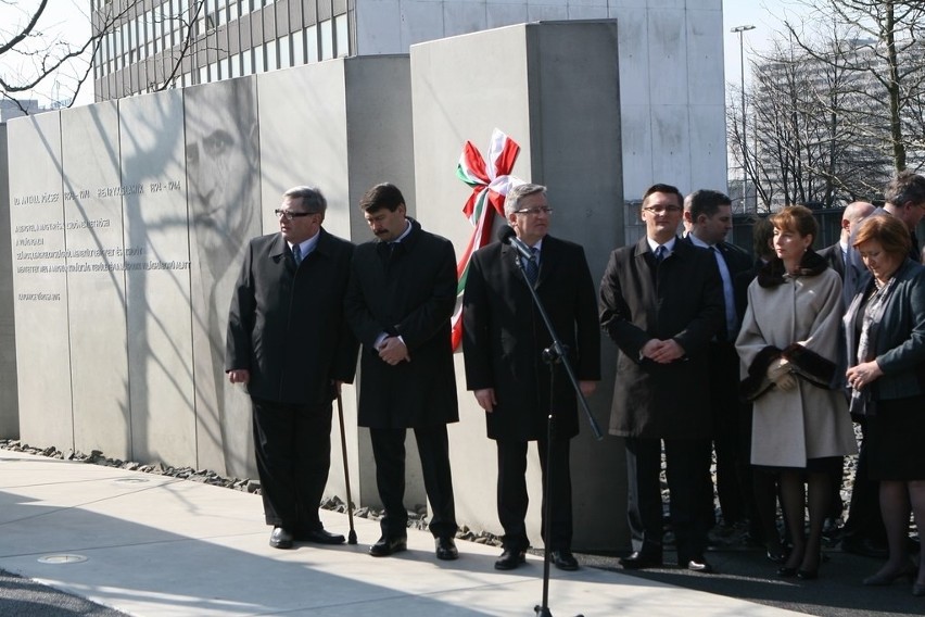 Prezydent Polski i Węgier, Bronisław Komorowski i János...