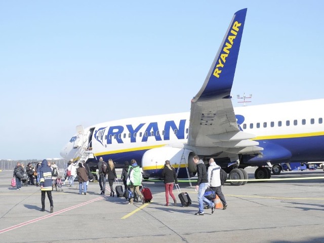 Obecnie Ryanair lata z Bydgoszczy do Londynu-Stansted, Birmingham i Dublina