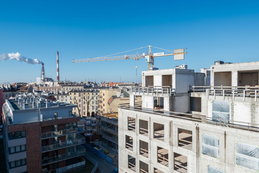 Rozpoczęły się prace przy budynku na ul. Drobnera. Od marca sprzedaż mieszkań (ZDJĘCIA)
