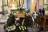 Pogrzeb Barbary Rogulskiej, wieloletniej pracownicy Urzędu Miejskiego w Jędrzejowie, przyjaciela rodziny Przypkowskich