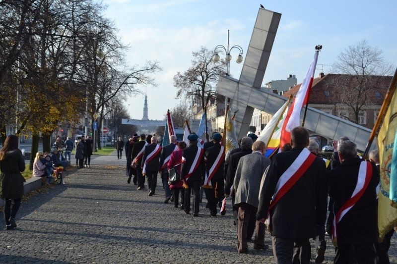 Częstochowa. Marsz Niepodległości środowisk prawicowych