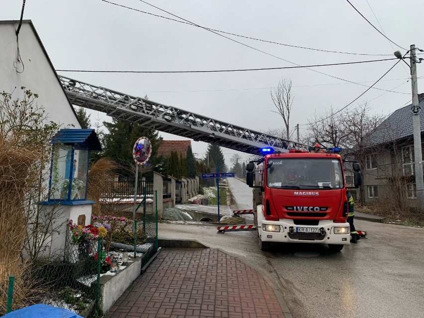 Dom rodziny Duńców w Dojazdowie. Po pożarze niewiele z niego...