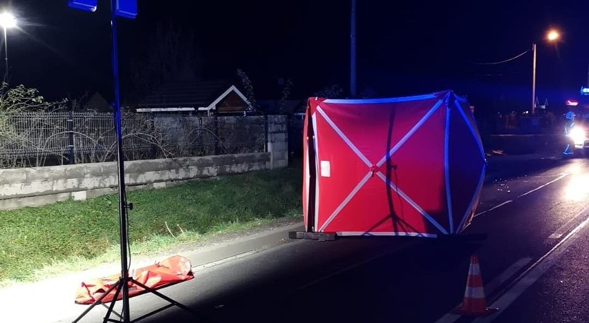 Śmiertelny wypadek w Przyborowie koło Brzeska. Samochód potrącił 49-letniego mężczyznę na DW 768