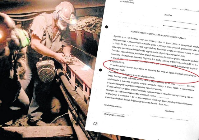 Kompania Węglowa wypowiada umowy o pracę górnikom w części dot. deputatów węglowych