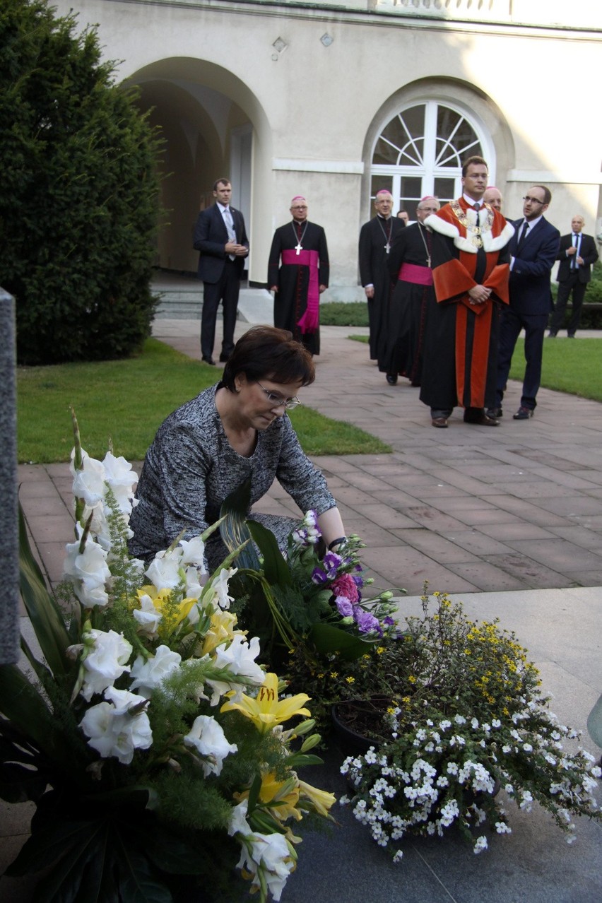 Premier Ewa Kopacz w Lublinie: - Przyjazd tu to podróż sentymentalna [ZDJĘCIA, WIDEO]