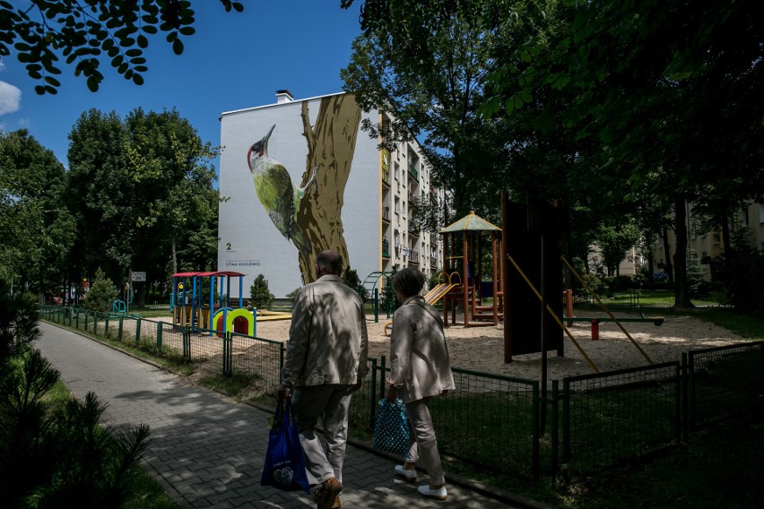 Kraków. Piękny mural na Kozłówku. Spółdzielnia zapowiada...