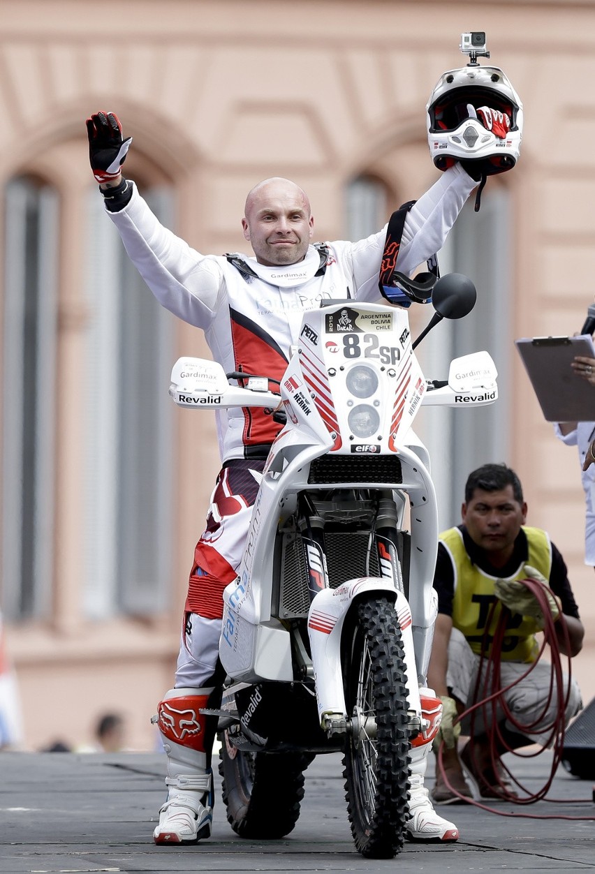 Michał Hernik nie żyje. Zginął polski motocyklista [WIDEO] Rajd Dakar 2015