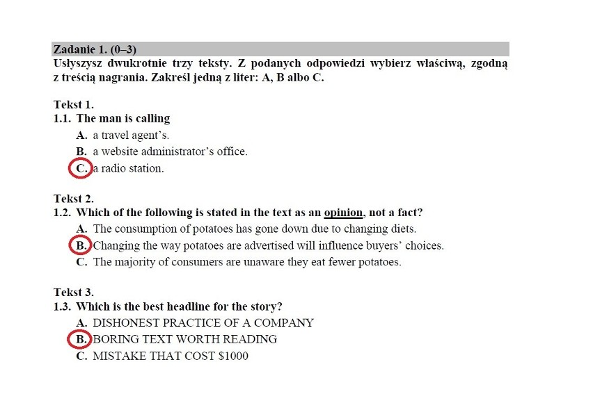 Matura 2018 język angielski poziom rozszerzony- arkusze CKE,...