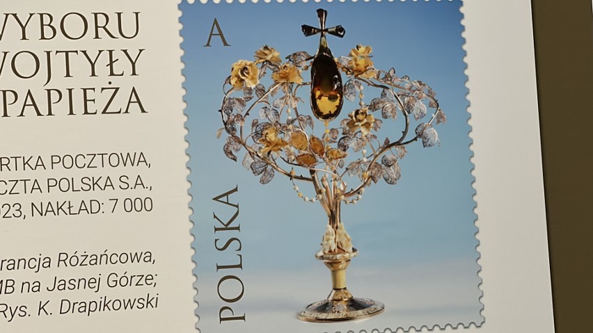 Poczta Polska wprowadziła do obiegu nowe znaczki pocztowe zatytułowane "Różaniec"