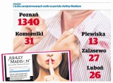 Mapa zdrady w Polsce. Portal Ashley Madison popularny wśród Wielkopolan