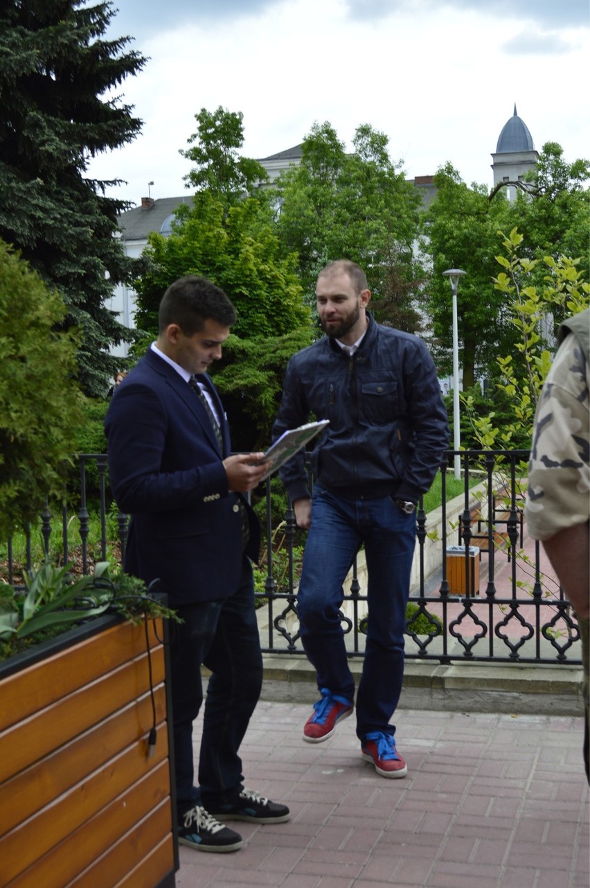 Protest przeciwko likwidacji Teatru Dzieci Zagłębia