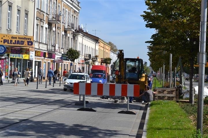 Remont alei NMP w Częstochowie