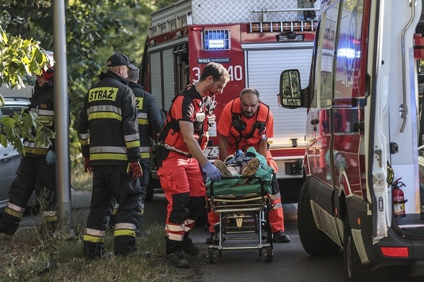 Do wypadku doszło przed godz. 18.00. Ze wstępnych ustaleń na...