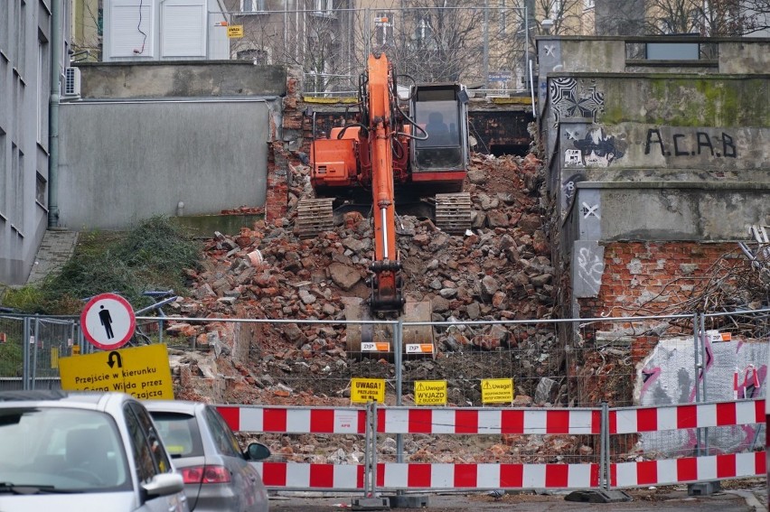 W ostatnich dniach schody na Wildzie rozebrano. Niedługo...