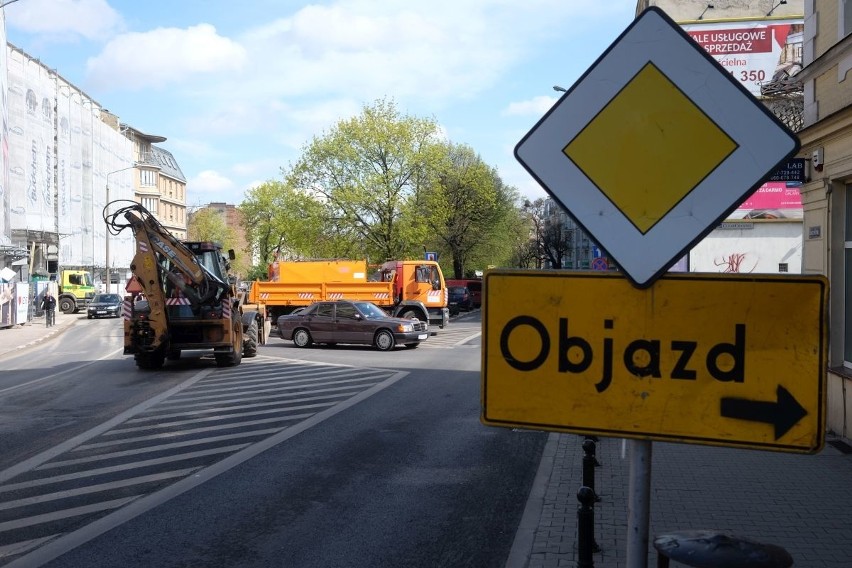 Zablokowana Kościelna. Ogromne korki na Jeżycach