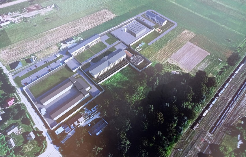 Rusza budowa kompleksu penitencjarnego w Chmielowie. To będzie najnowocześniejszy zakład karny w Polsce, a może i w Europie [WIZUALIZACJE]