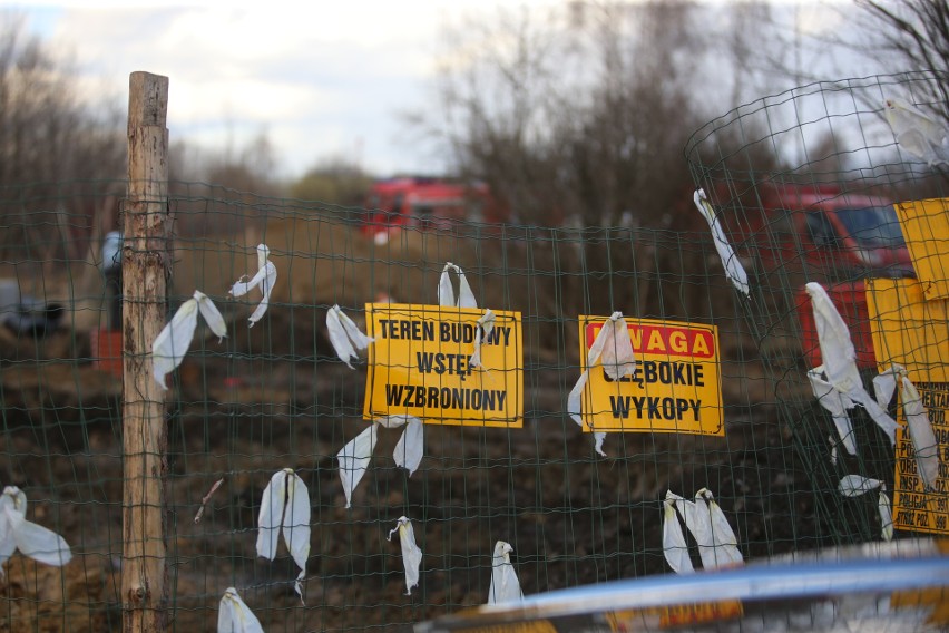 Wypadek w Chorzowie: na budowie przysypany został jeden z...