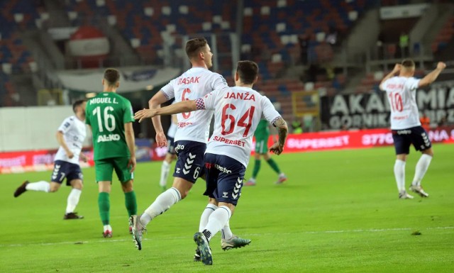 Damian Rasak strzelił pierwszego gola dla Górnika Zabrze w meczu z Wartą Poznań.