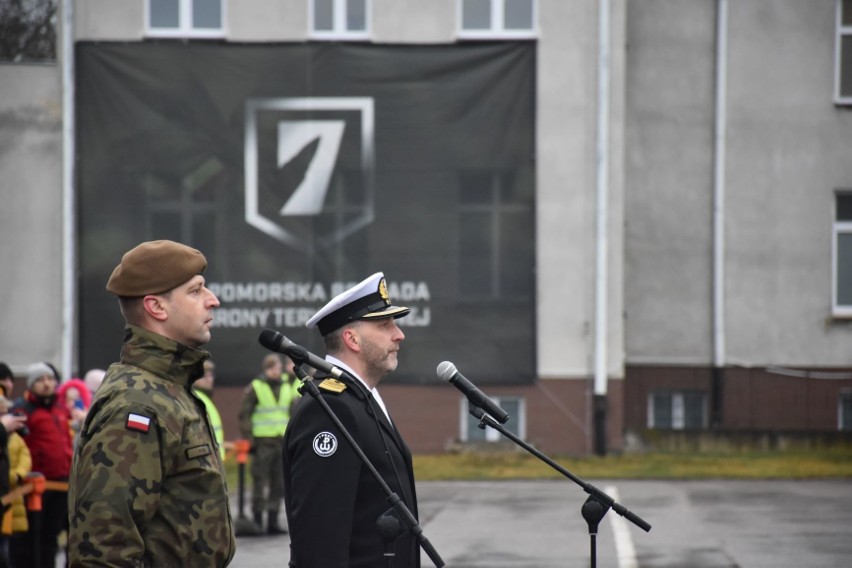 Kolejna przysięga Wojsk Obrony Terytorialnej w Słupsku 