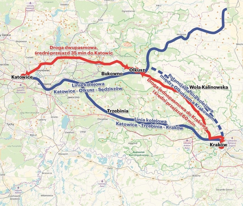 Będą pociągi z Olkusza do Krakowa? To byłaby gigantyczna inwestycja!