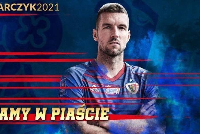 Piotr Malarczy, to drugi z piłkarzy Piasta, który ma...